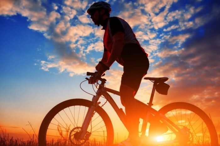 andar de bicicleta